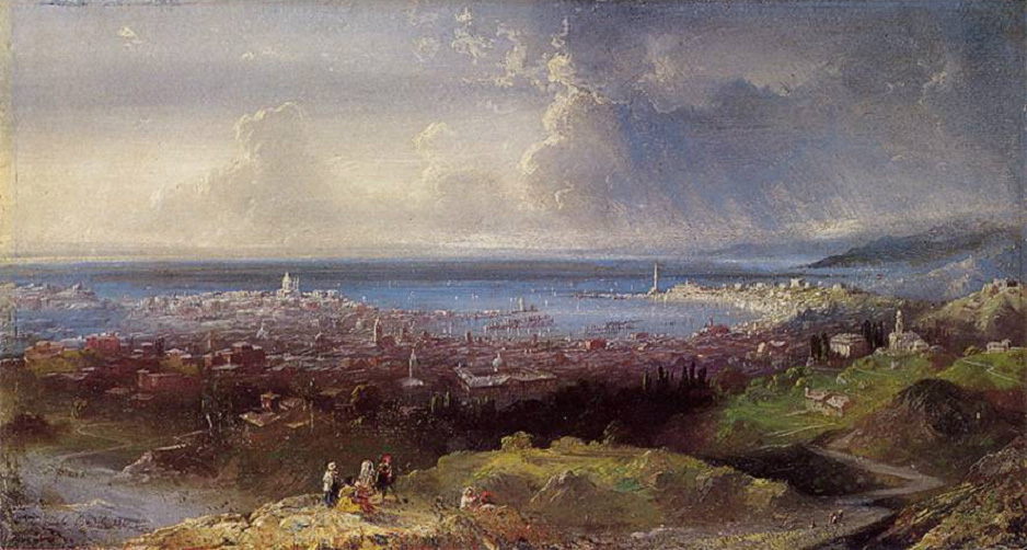 Veduta di Genova, 1872