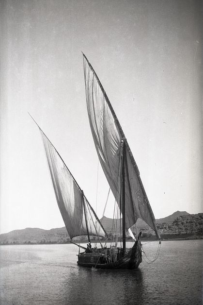 Gaiassa along the Nile,1901, Castello d'Albertis