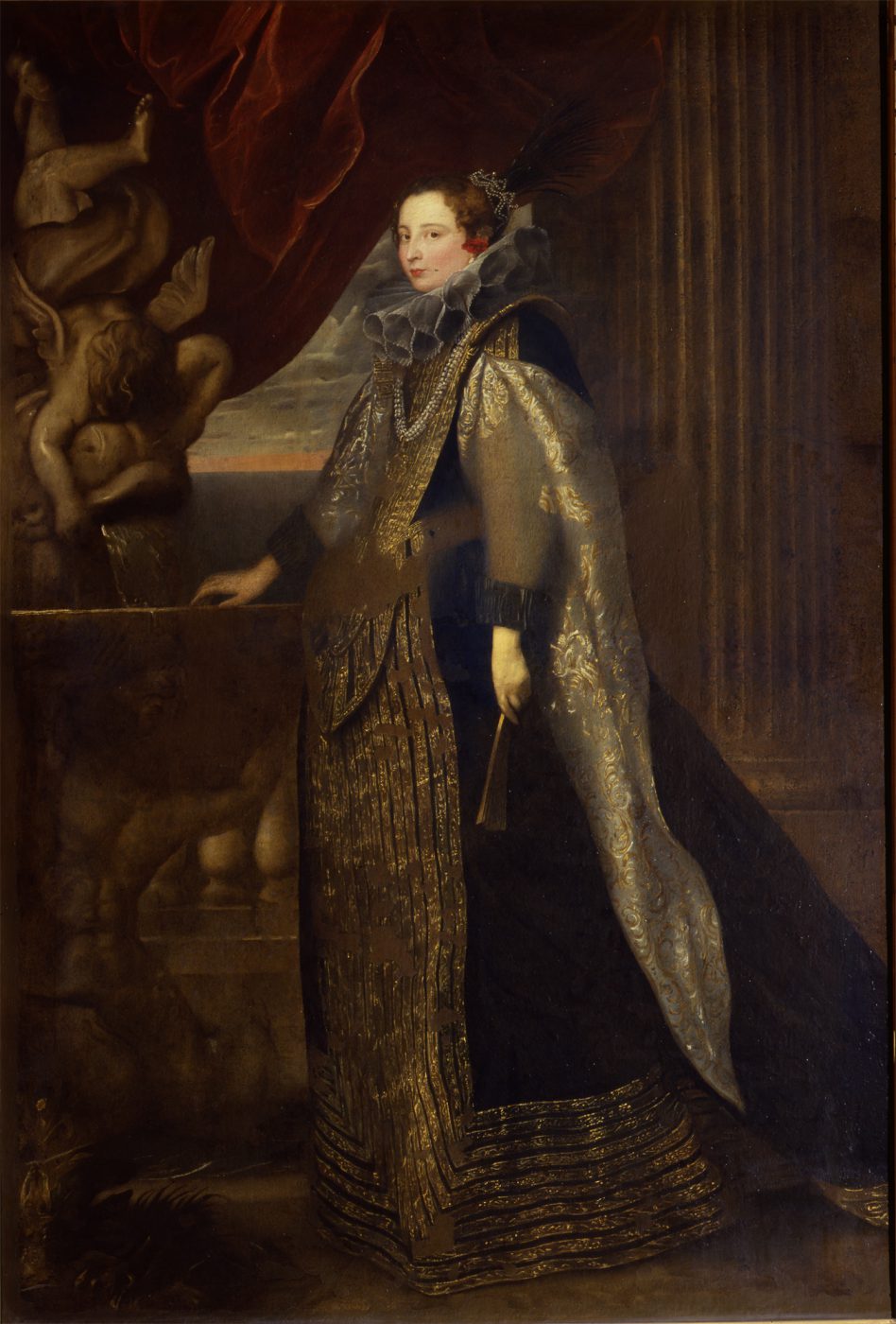 Anthony Van Dyck "Portrait of Caterina Balbi Durazzo"