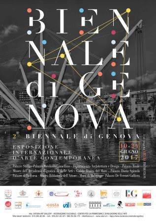 locandina della Biennale di Genova