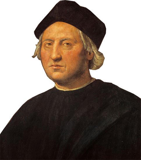 Ritratto di C. Colombo attribuito al Ghirlandaio