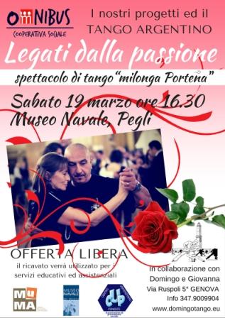 locandina del Tango a Pegli