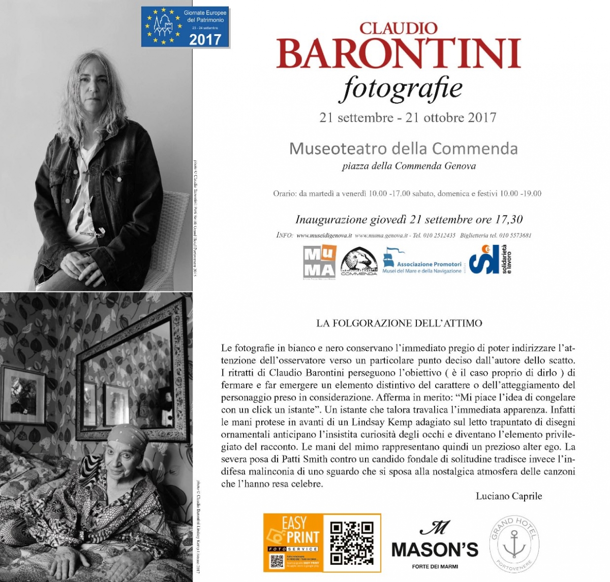 invito della mostra