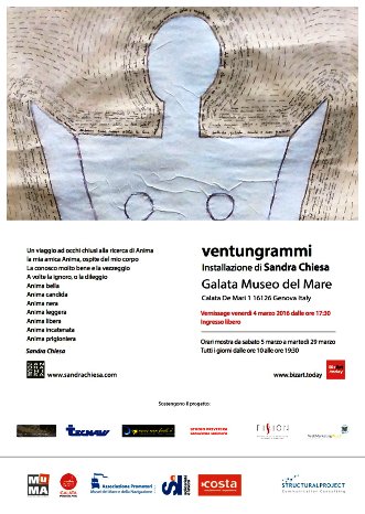locandina opera di Sandra Chiesa