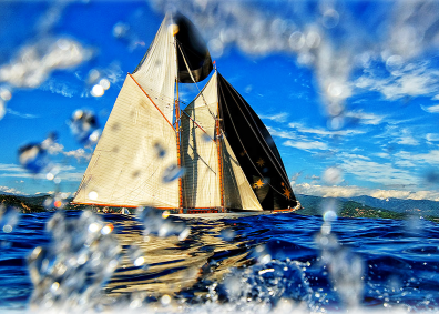 vela latina in regata