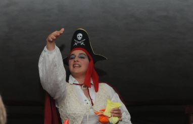 piratessa in costume