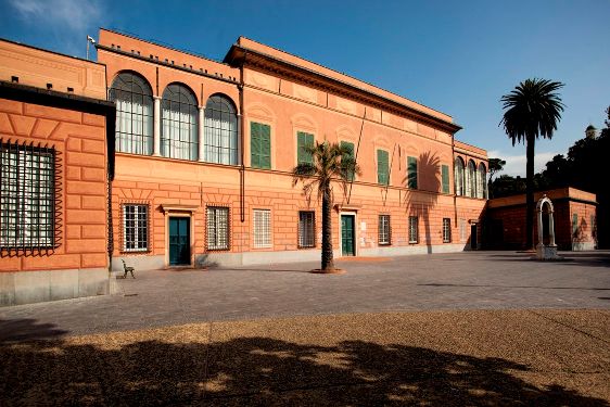 prospetto del museo Navale di Pegli