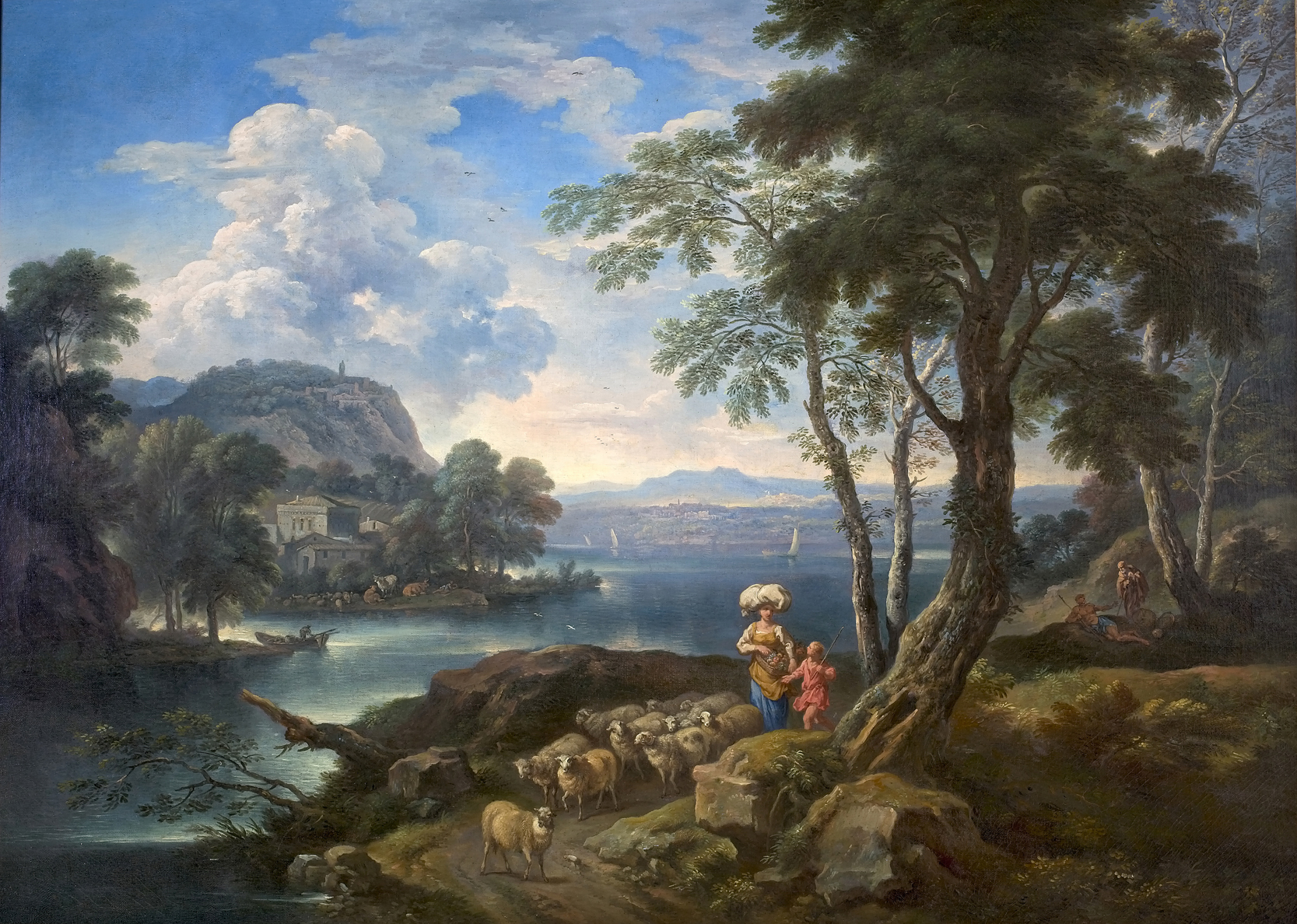 Paesaggio lacustre descrizione