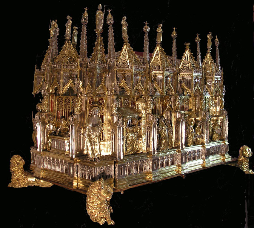 Cassa processionale delle ceneri di San Giovanni Battista