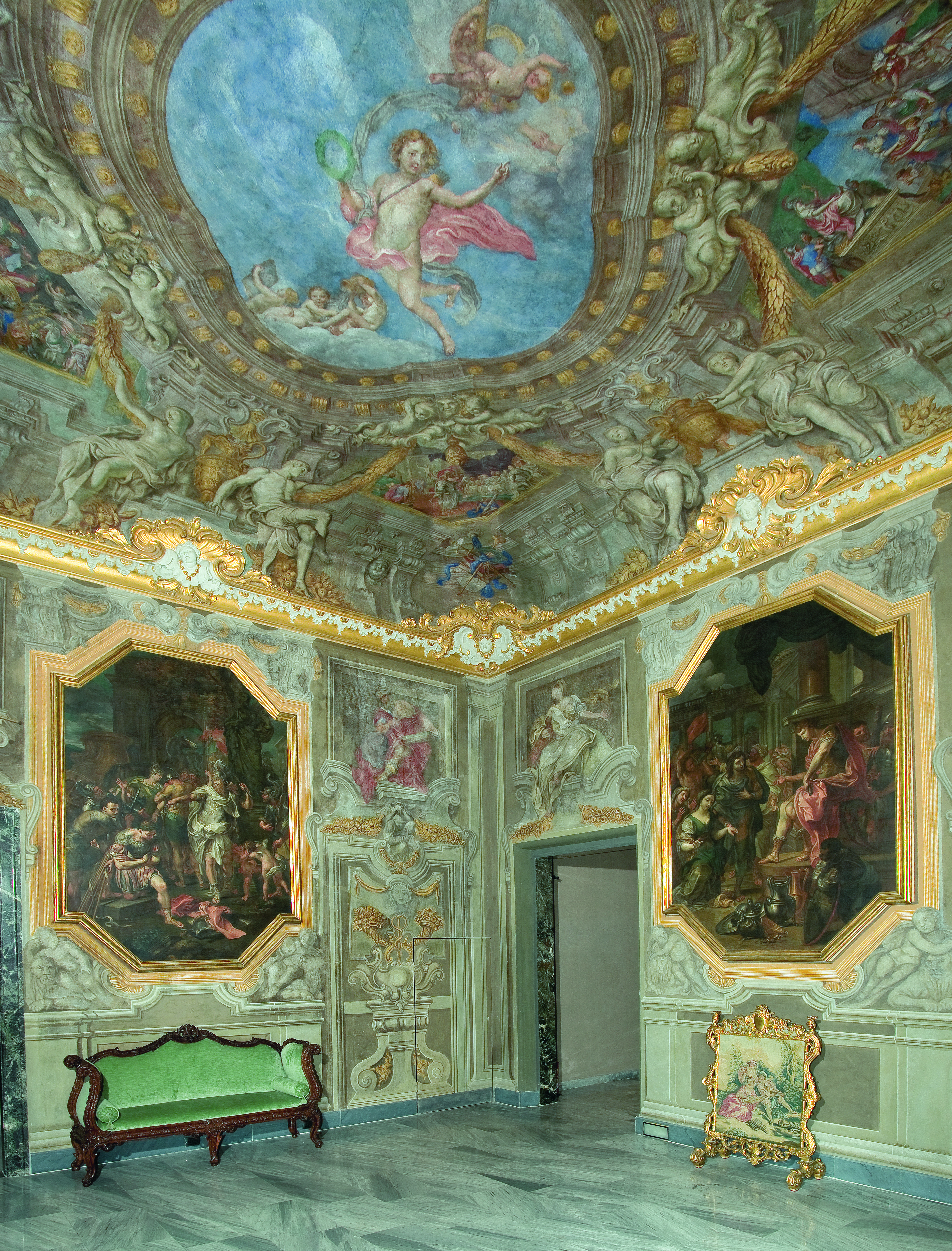 Salotto delle Virtù Patrie (circa 1740)