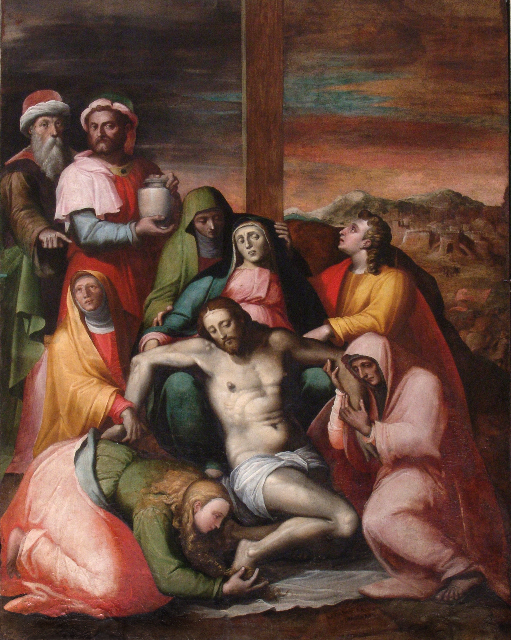 Lazzaro Calvi "Deposition of Christ"