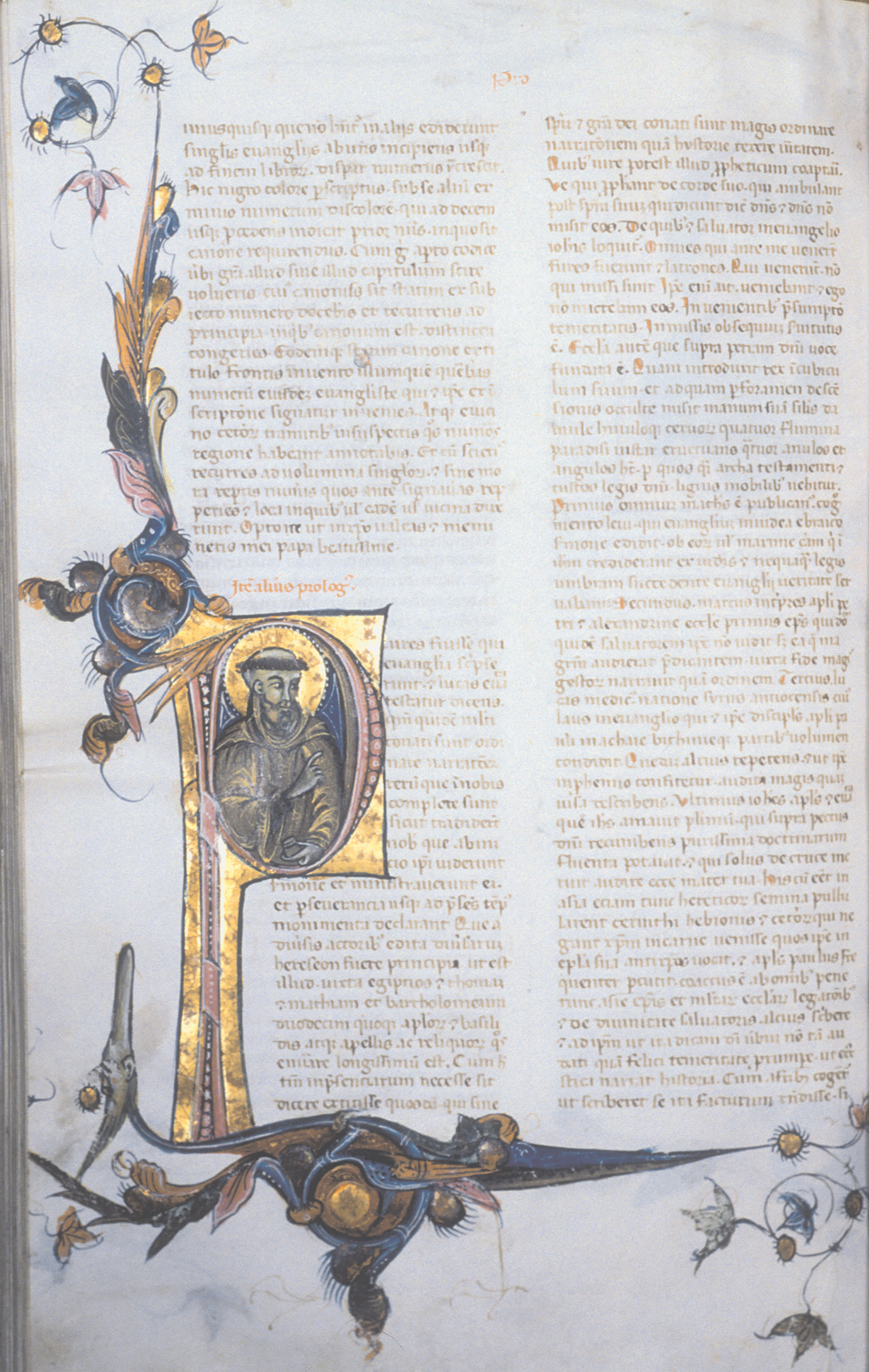 Biblia Sacra manuscritta in cartapecora