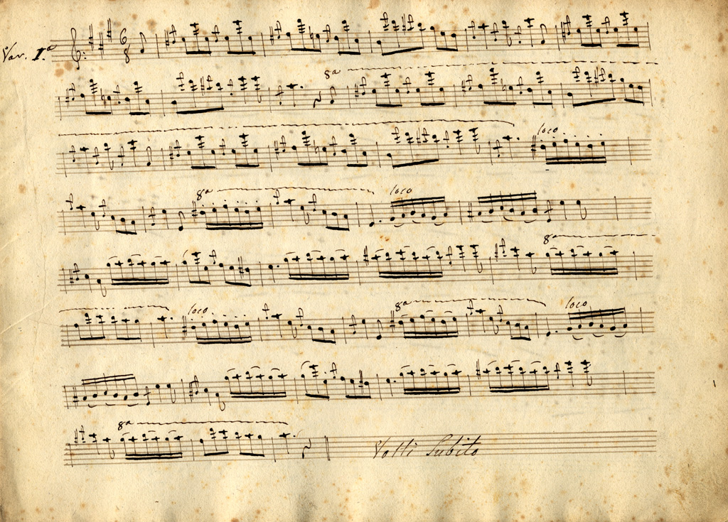 Niccolò Paganini. Variazioni sulla Carmagnola