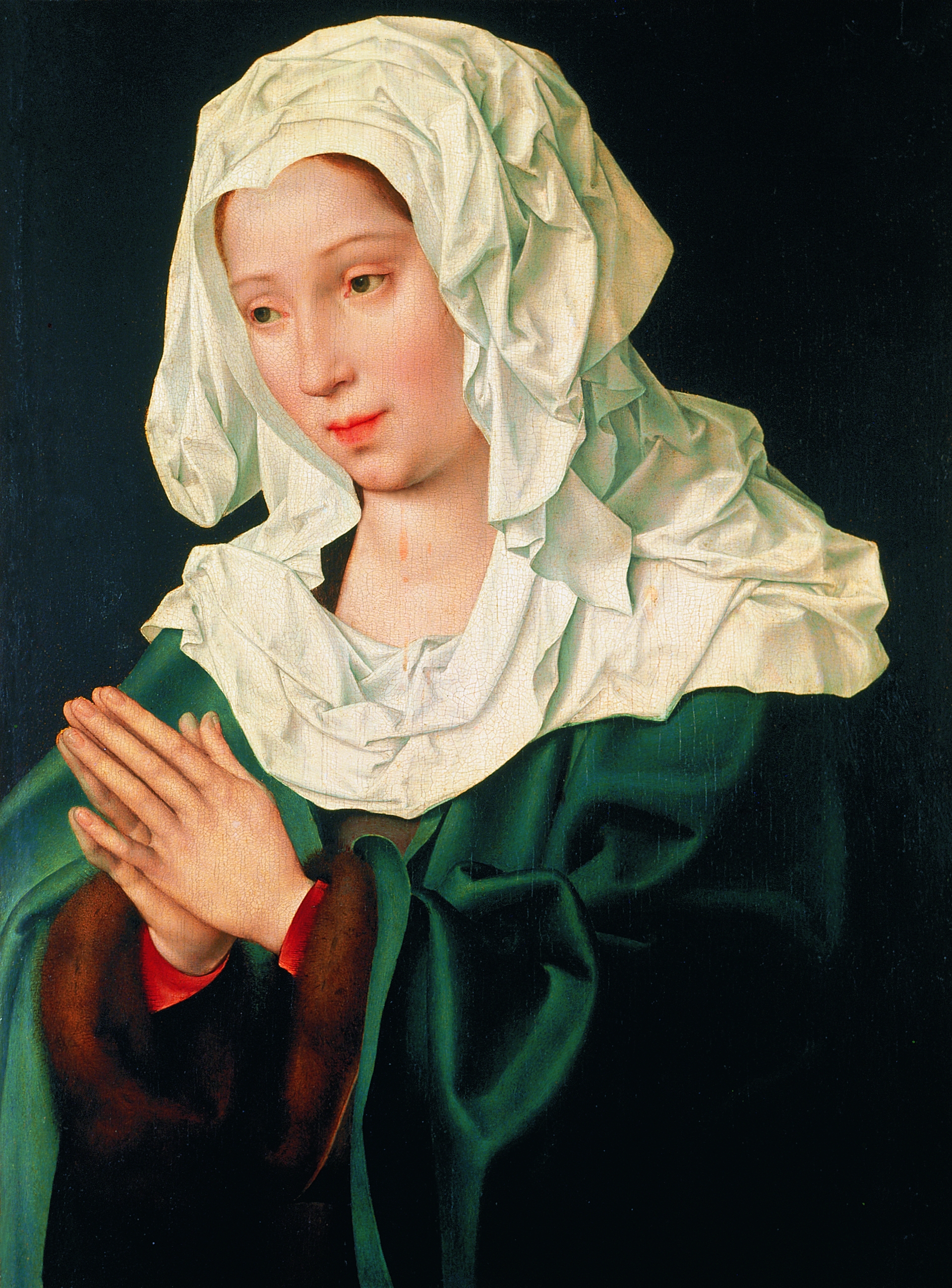 Joos van Cleve, Virgin in prayer