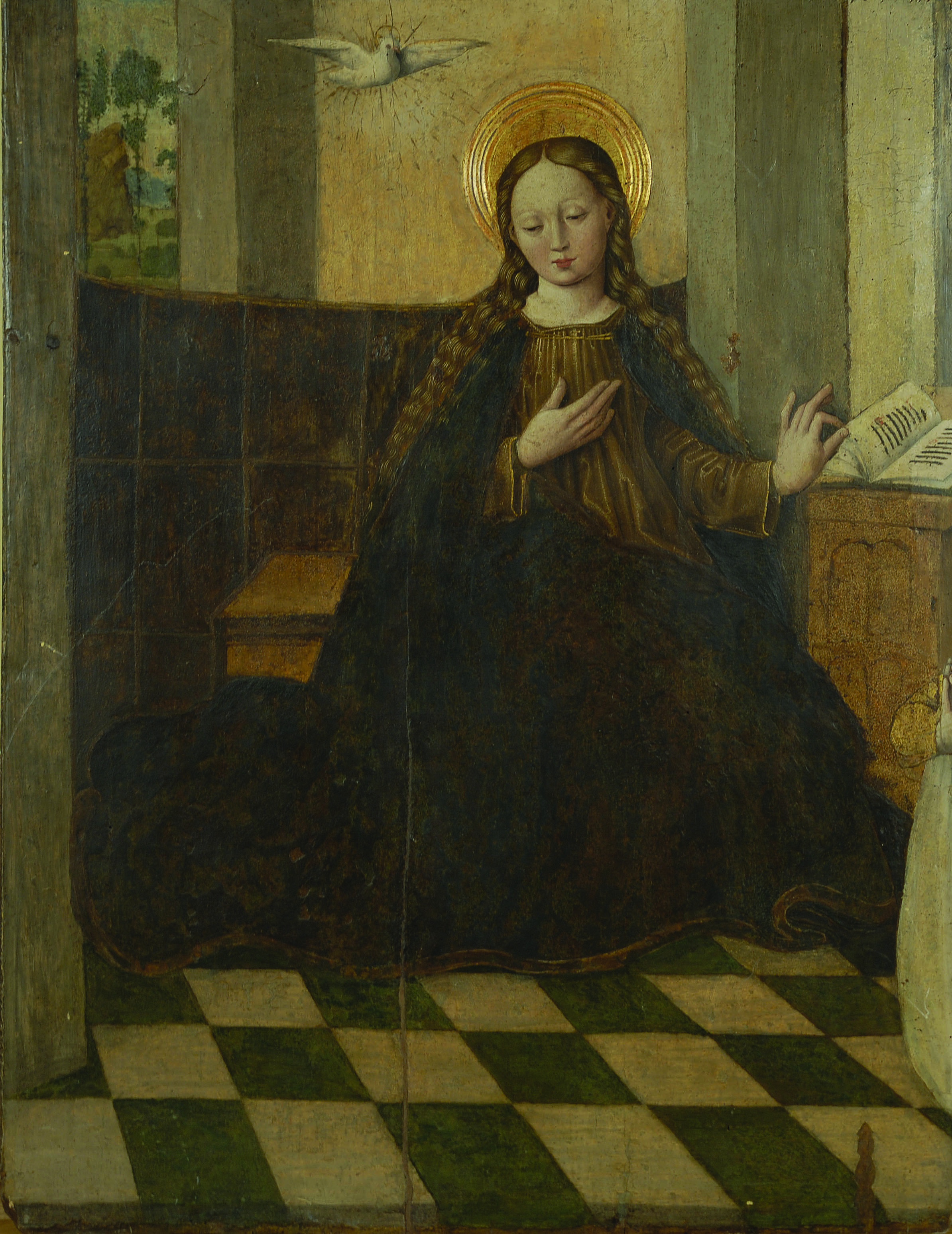 GGandolfino da Roreto "Virgin of the Annunciation"