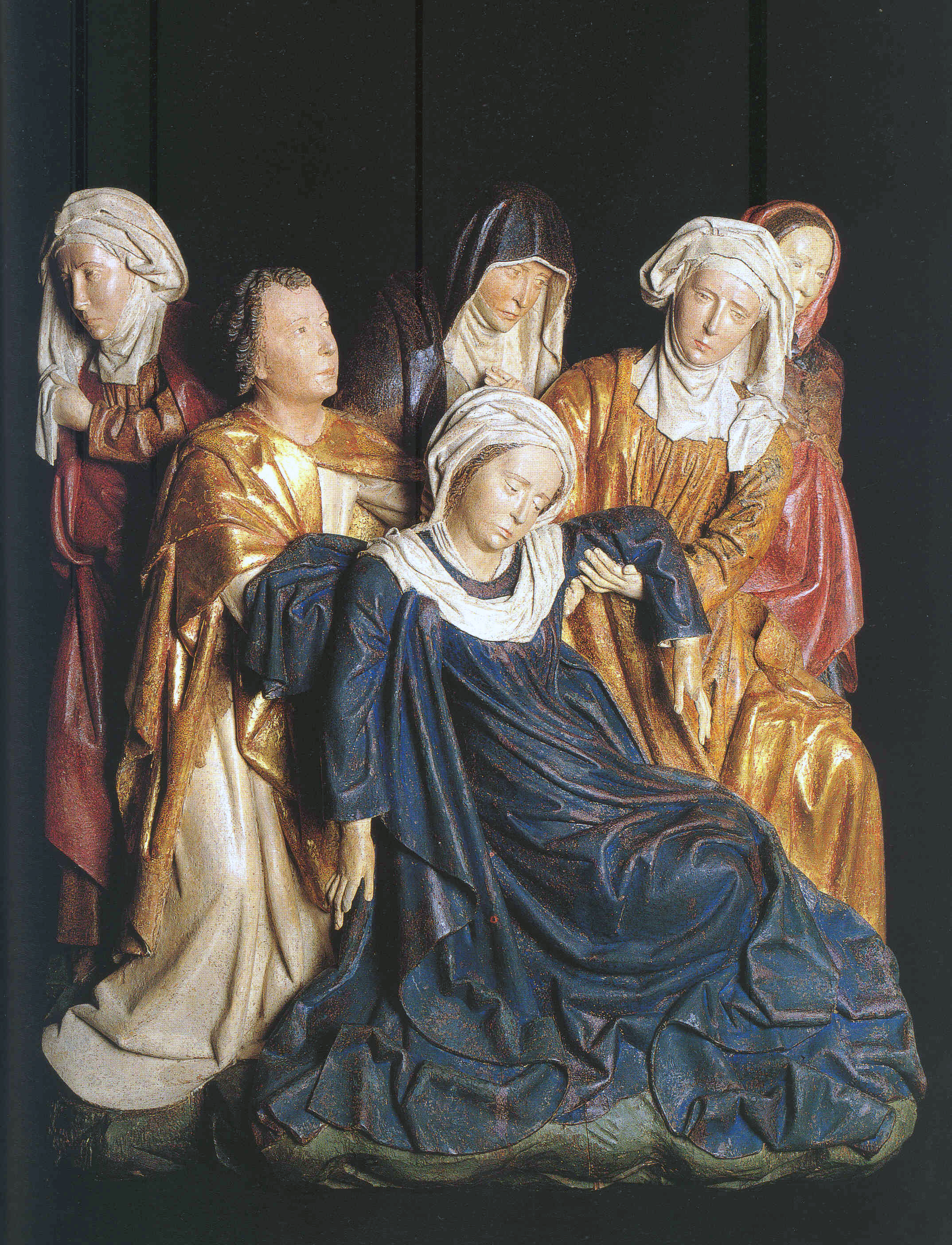 Anonimo scultore dei Paesi Bassi Meridionali "Svenimento della Vergine"