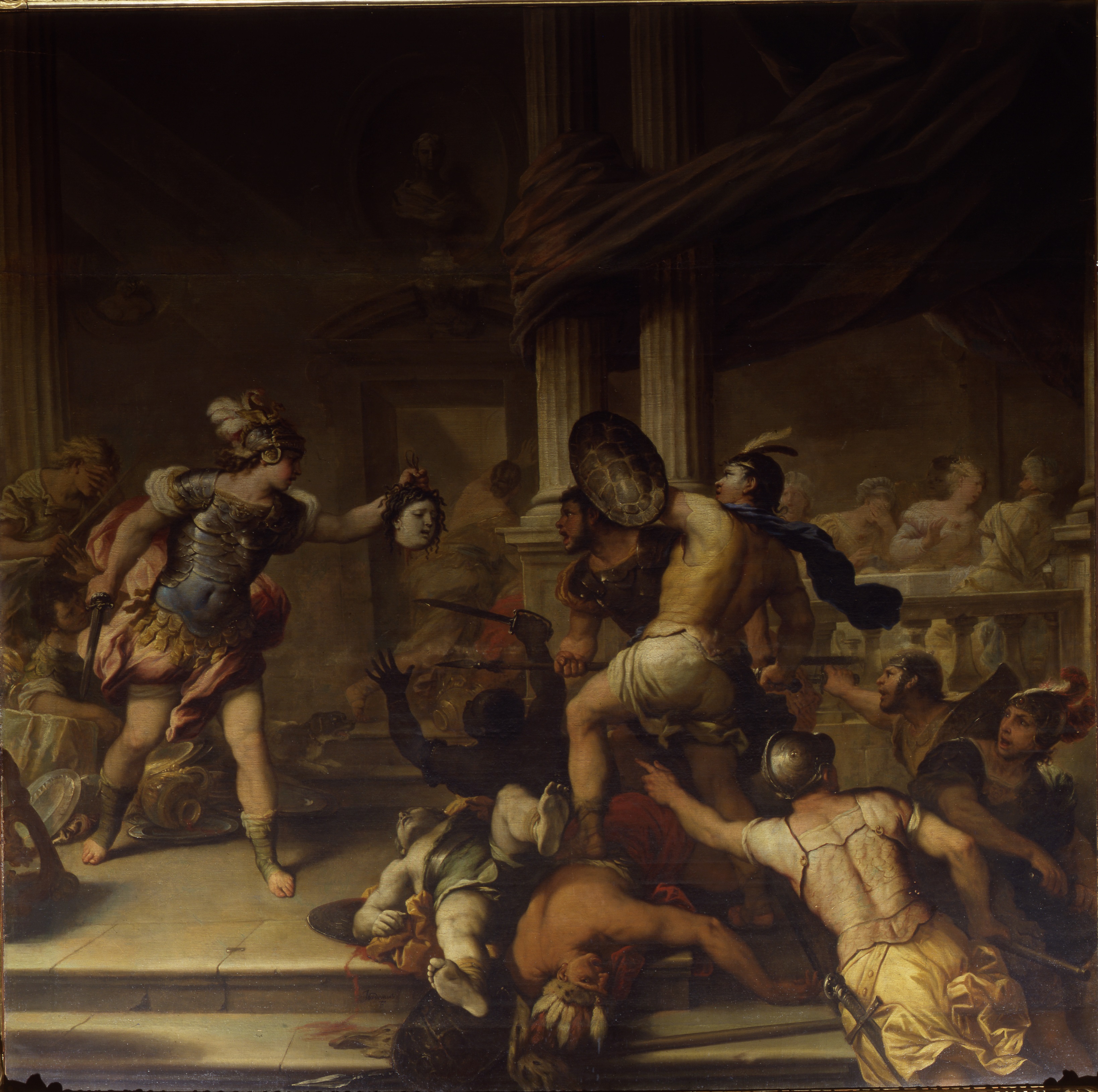 Struggle between Perseus and Phineus