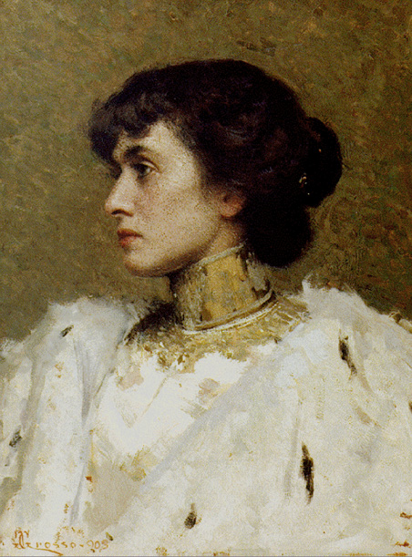 Ritratto di signora in ermellino (1905) Ritratto di signora in ermellino (1905)