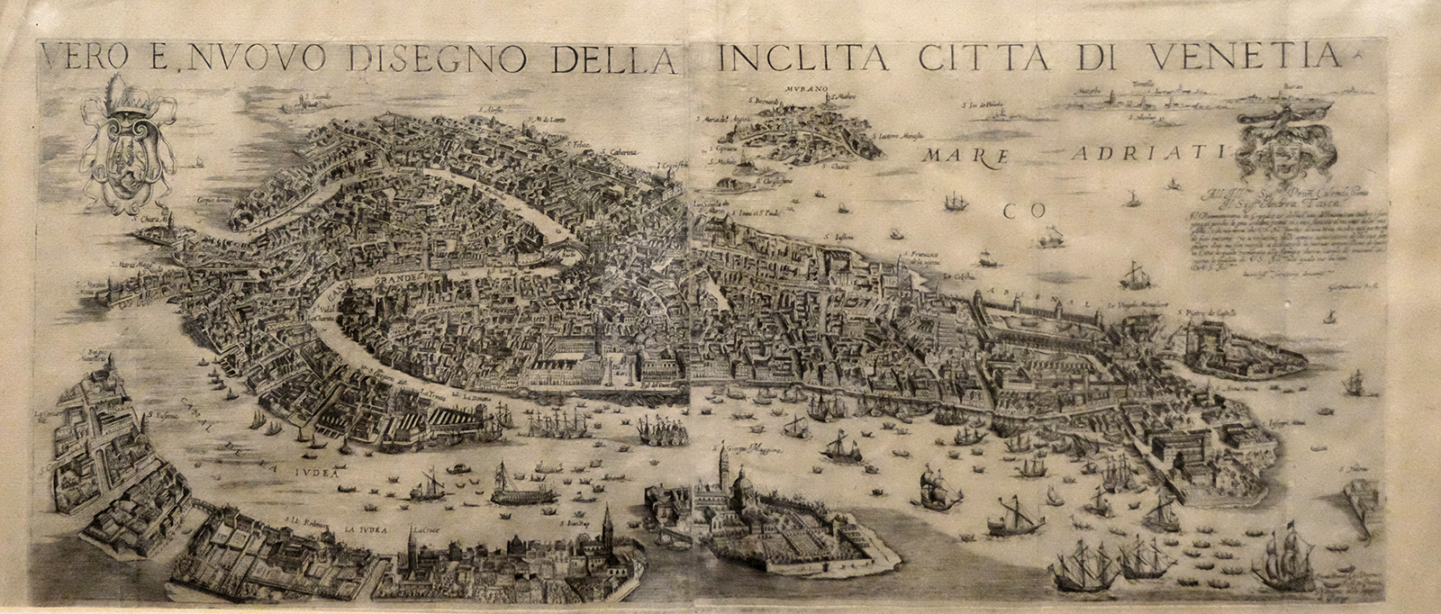 Pianta di Venezia