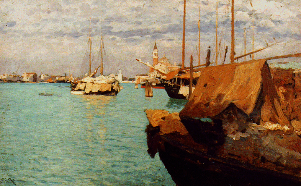 Laguna a S. Giorgio (1887)