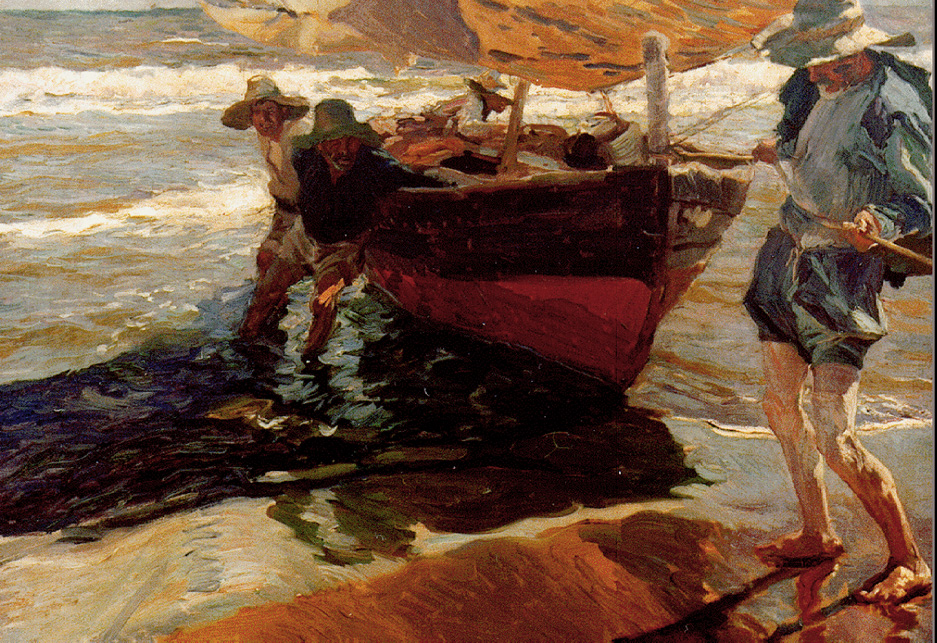 Joaquin Sorolla y Bastida "Ritorno dalla pesca" 