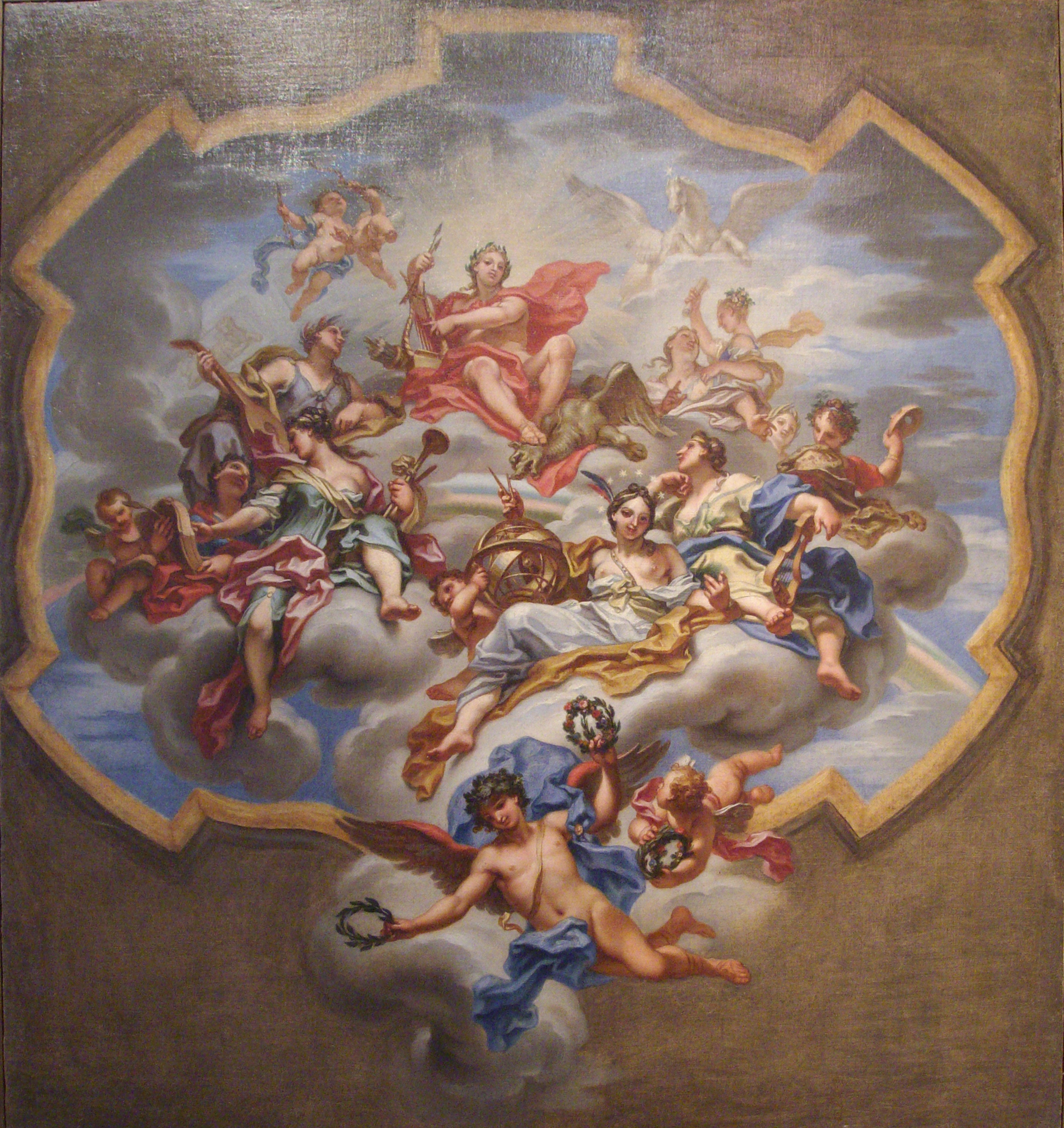 Apollo e le Muse 