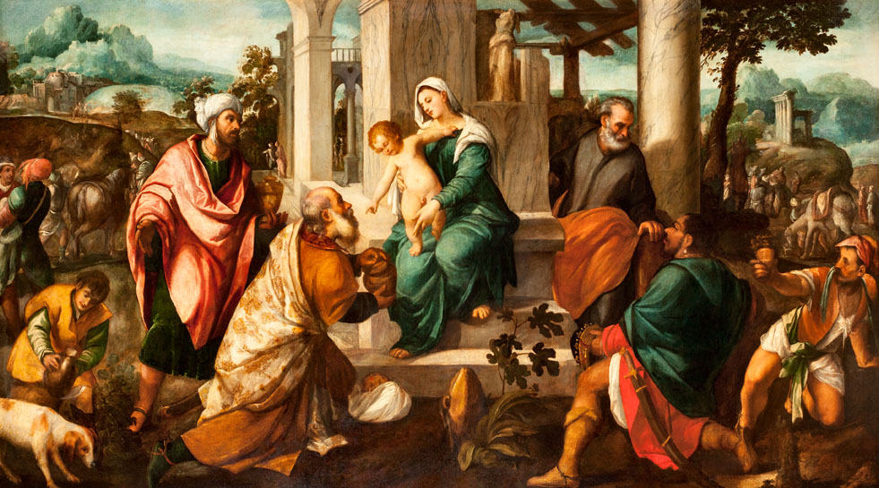 L’ adorazione dei Magi 
