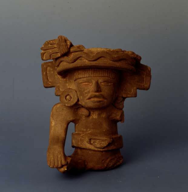 Vaso antropomorfo (mutilo), (Aztechi/ Zapotechi), Messico