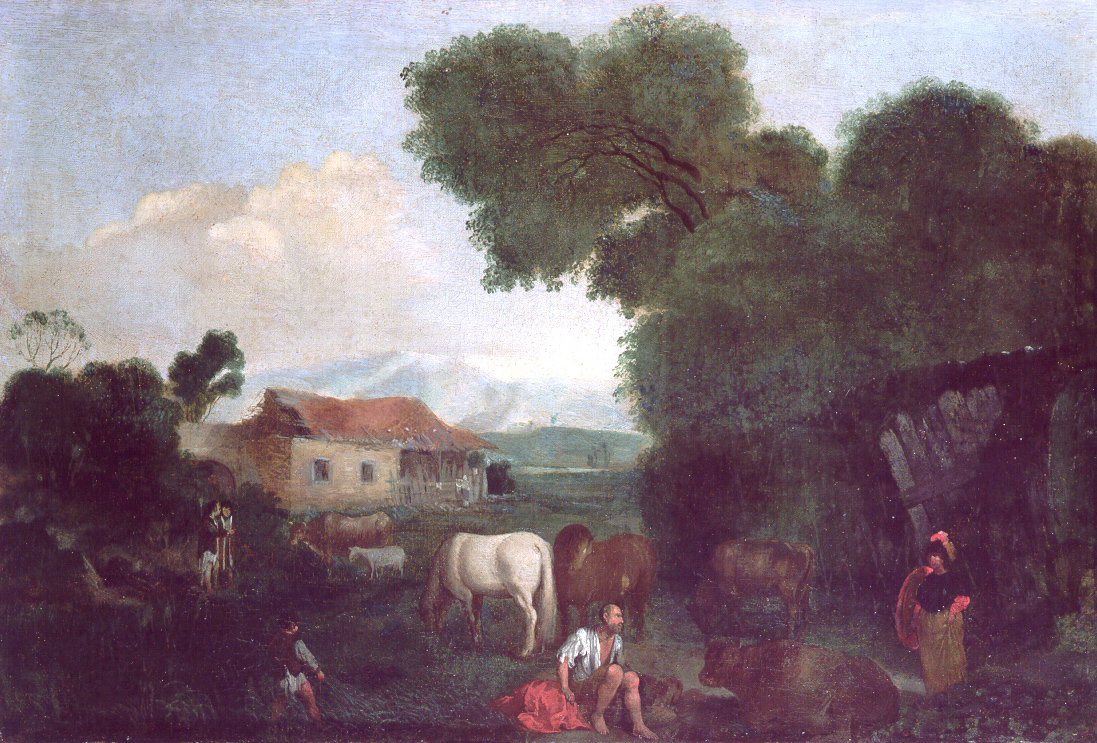 Erminia tra i pastori 