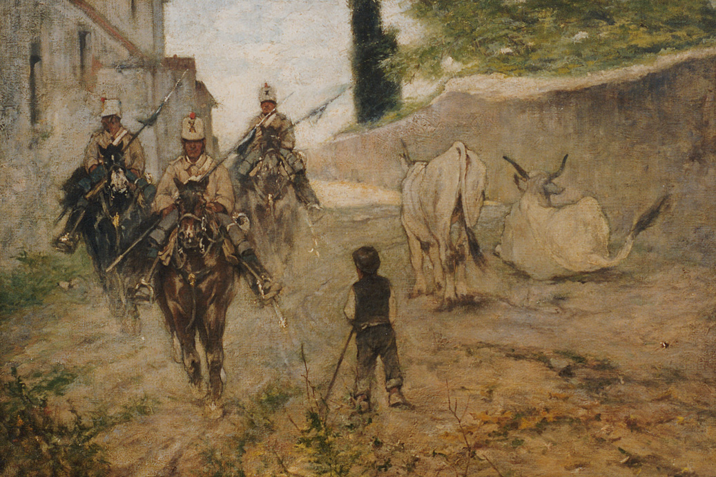 Pattuglia di cavalleggeri (1885-1890)