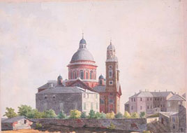 Veduta della Chiesa di S. Maria Assunta in Carignano 