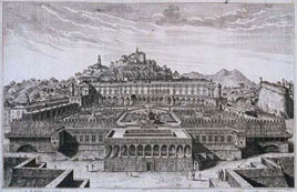 Veduta del palazzo del Principe Doria a Fassolo 