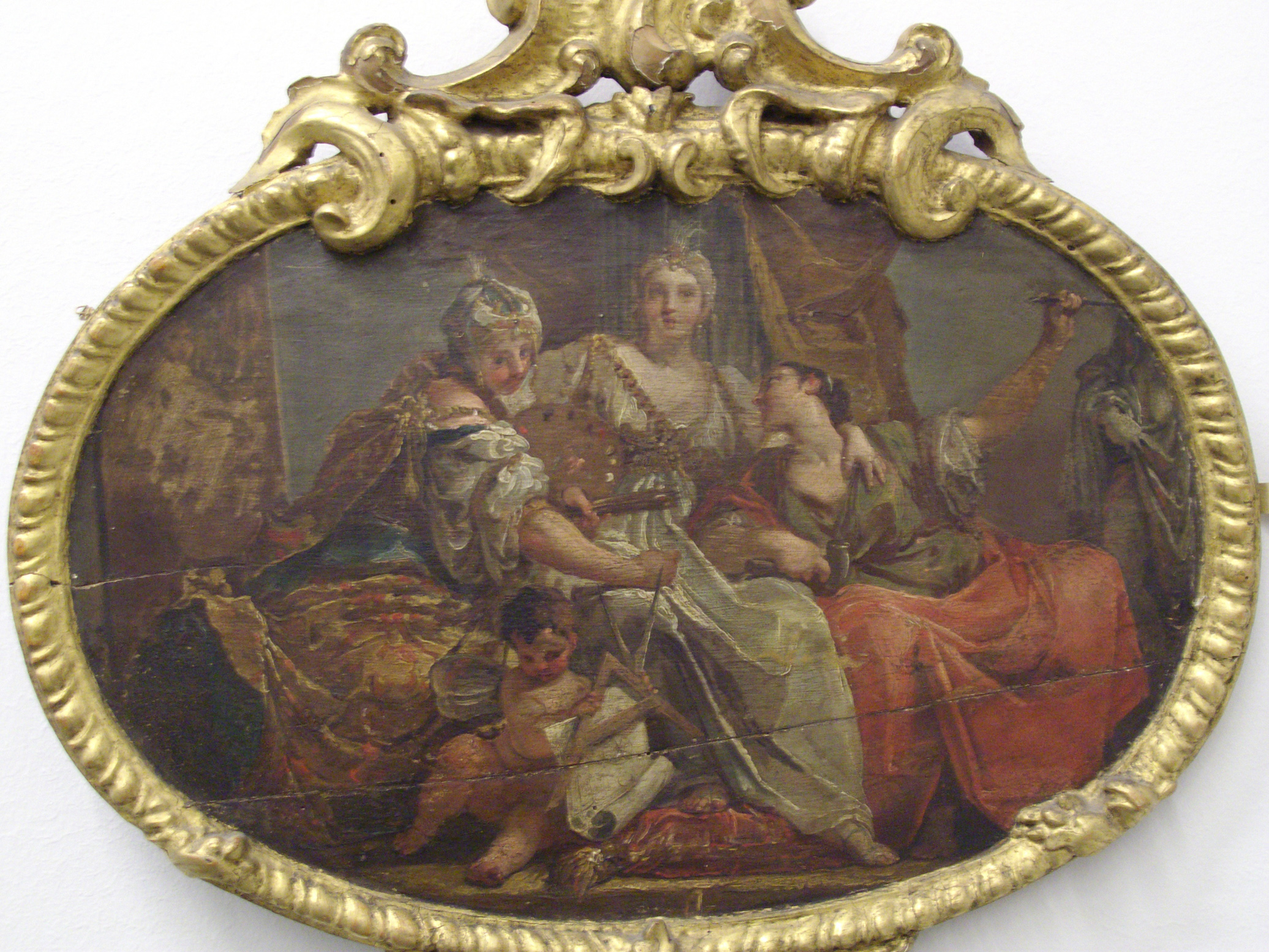 Le tre arti : pittura, scultura, architettura