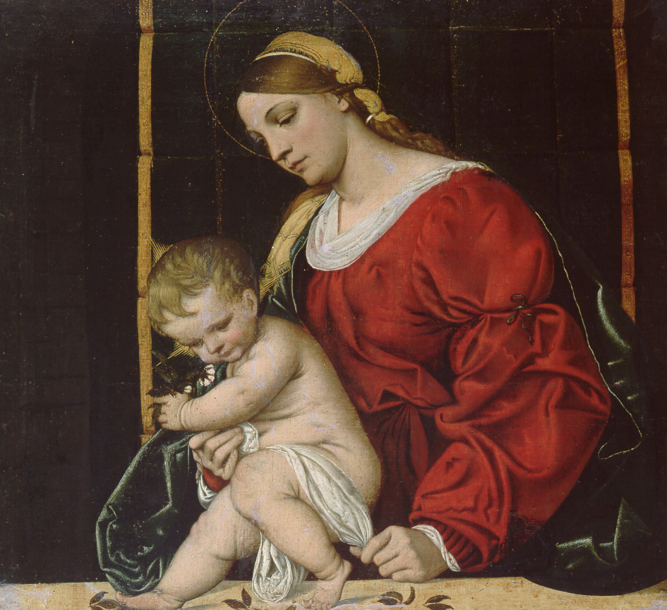 Madonna col Bambino (il Moretto)