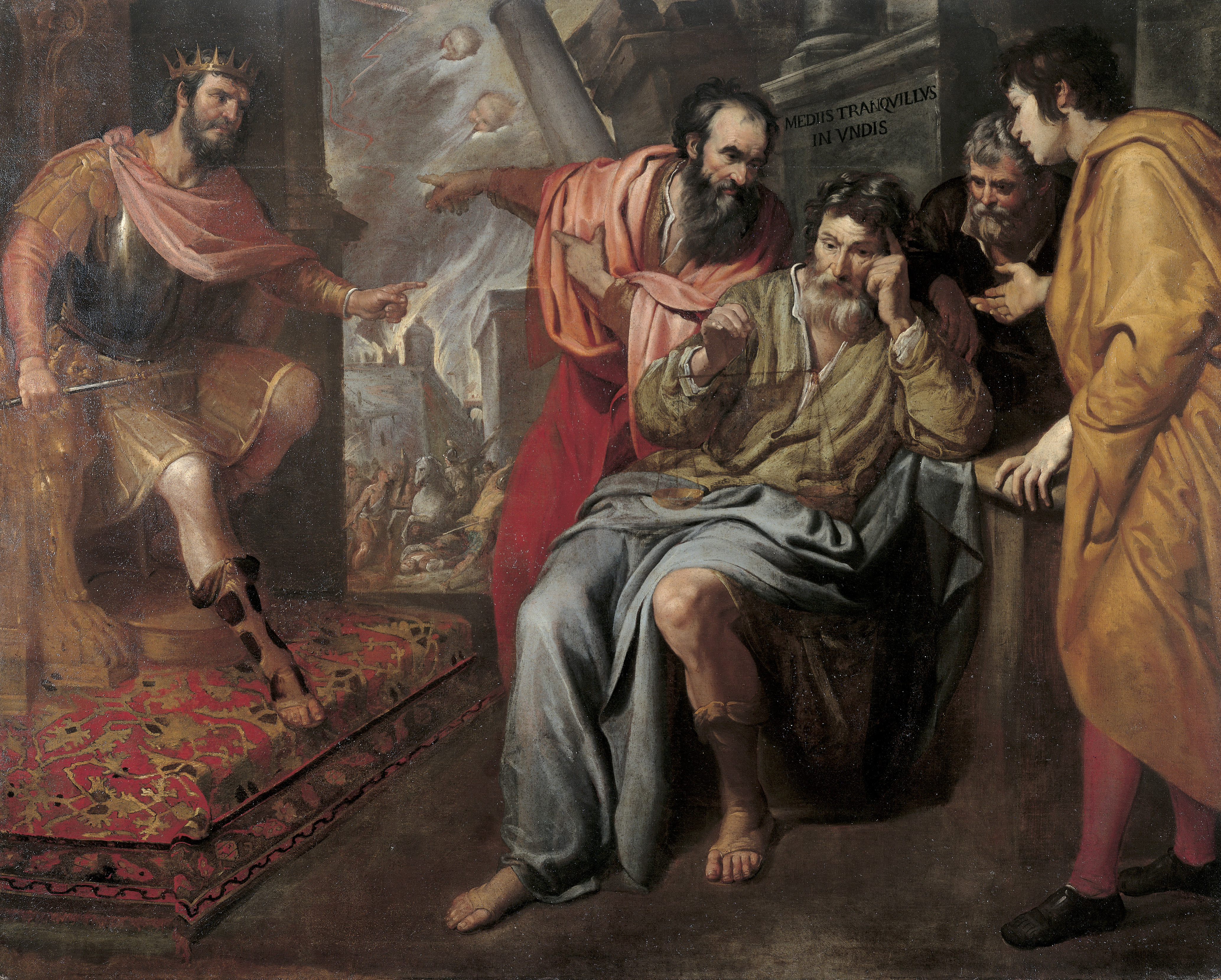 Impassibilità di Anassarco (Mediis tranquillus in undis) (1630-1635)