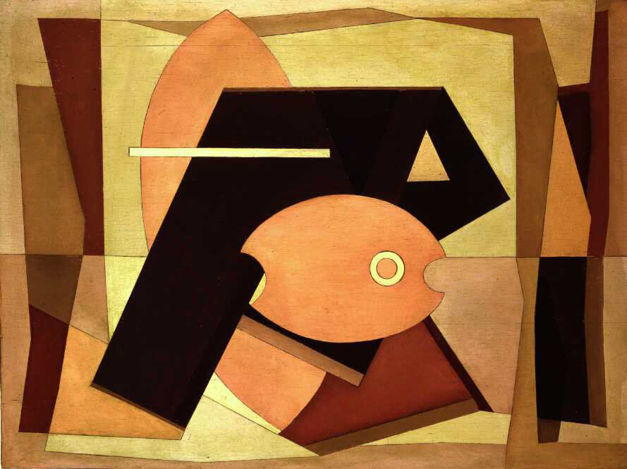 Composizione in arancio