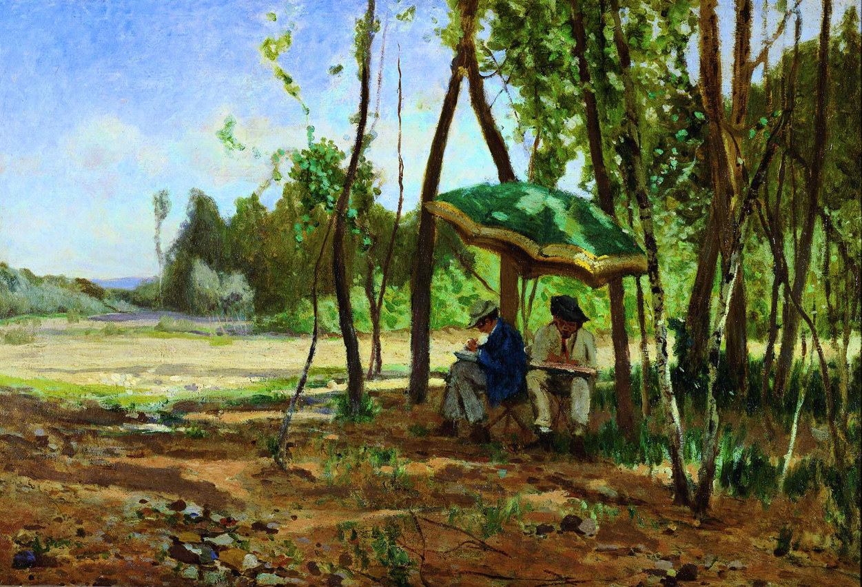 I pittori, 1867 circa