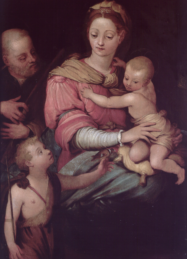 La Madonna col Bambino, San Giuseppe e San Giovannino 