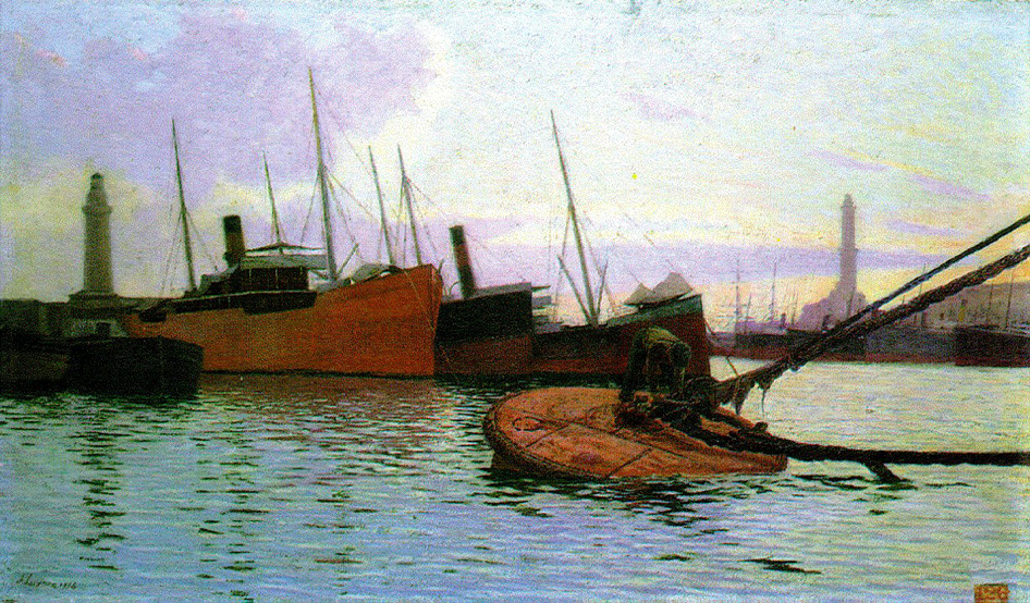 Il porto, 1914