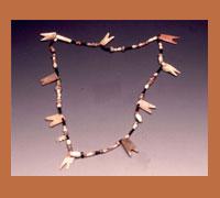 Collana pietra, corallo, conchiglia (0 – 500 D.C.)