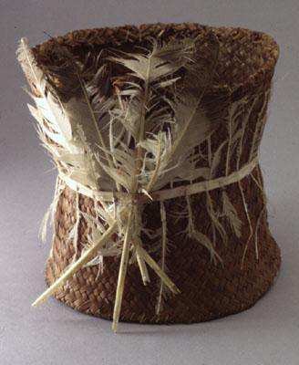 Copricapo maschile, 1880 circa (Ojibway)
