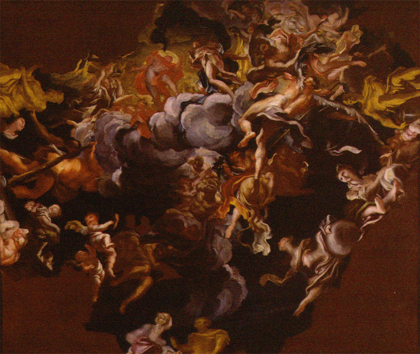 Fetonte al cospetto del padre Apollo (bozzetto)