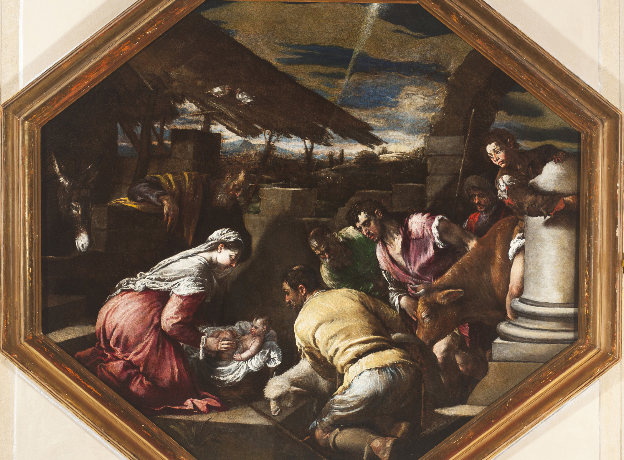 Adorazione dei pastori (F. Bassano)