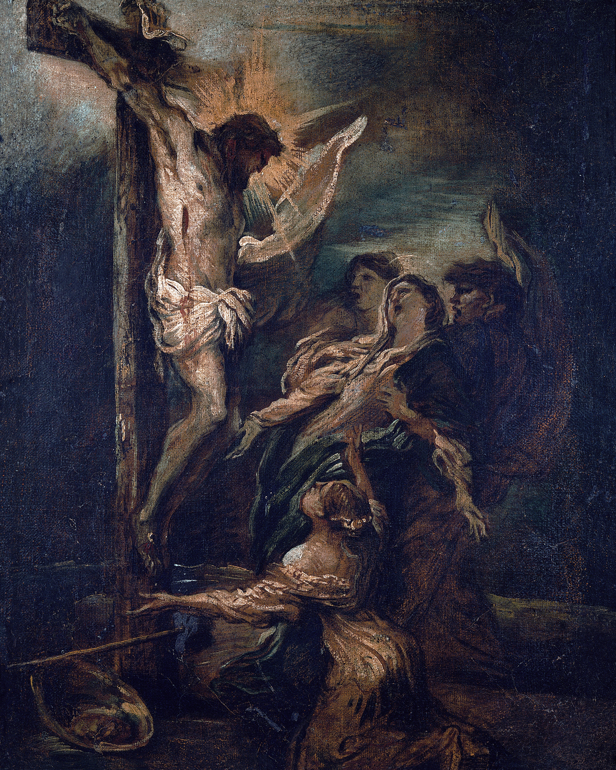 Giovanni Benedetto Castiglione "Crocifissione" Giovanni Benedetto Castiglione "Crocifissione"