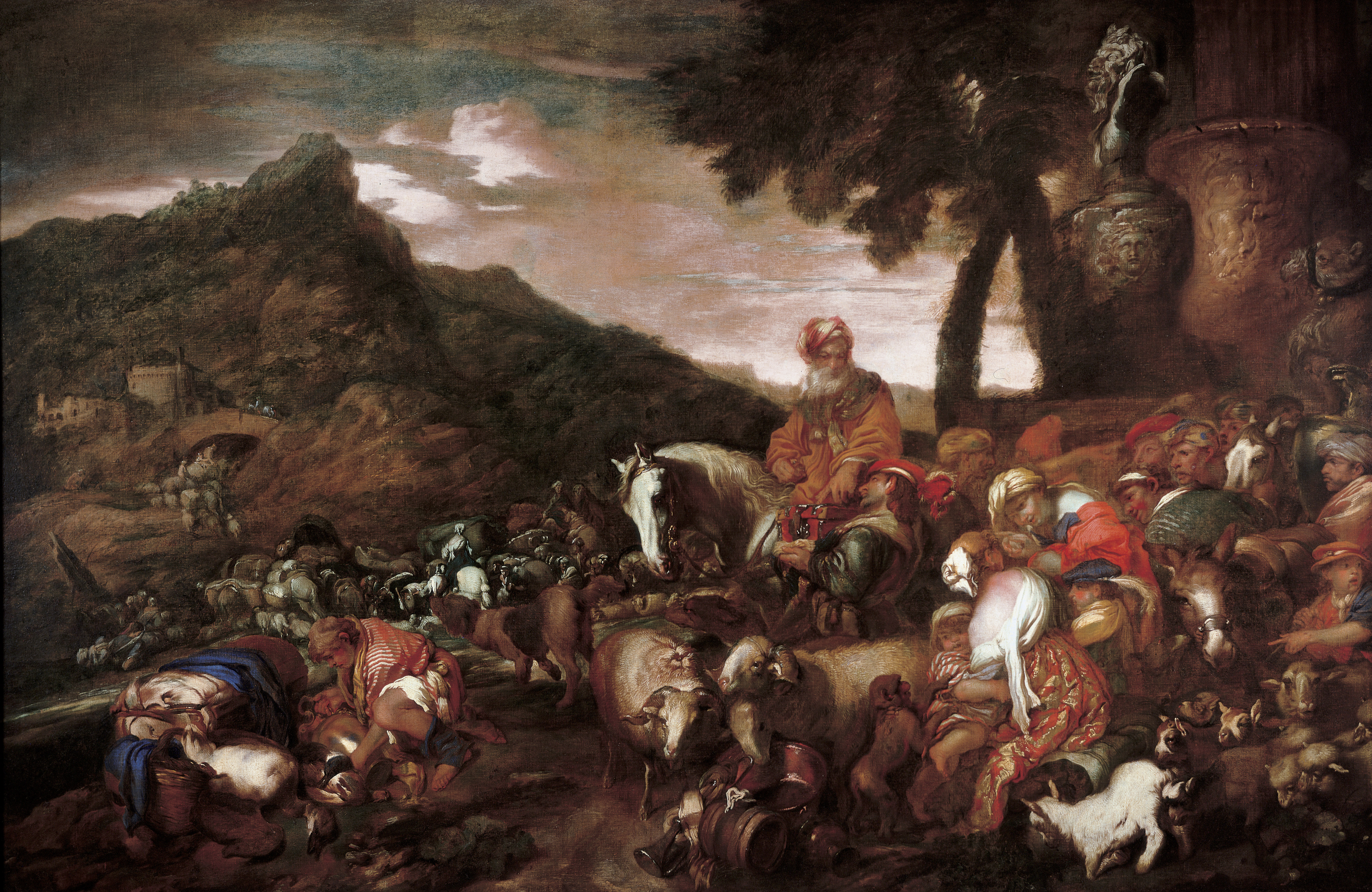 Il viaggio della famiglia di Abramo 