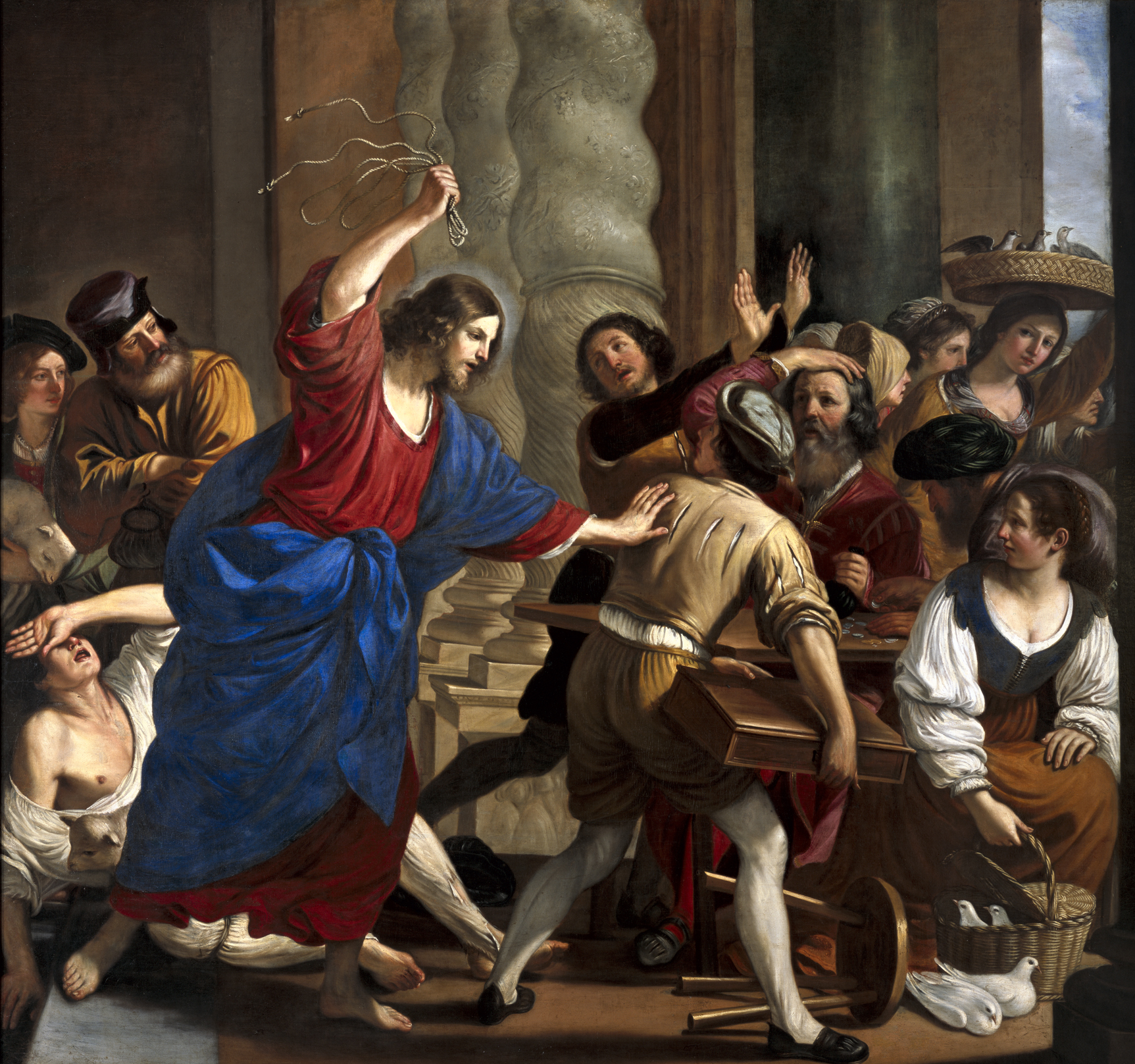 Cristo scaccia i mercanti dal tempio 