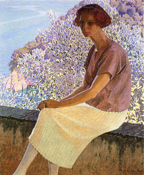 Calma argentea, ritratto di Alma Fedora, 1922