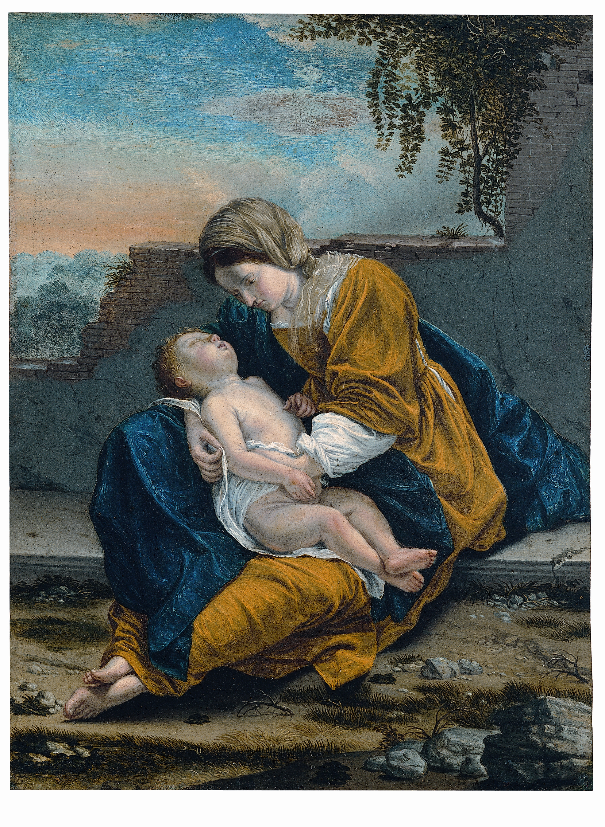 Madonna col Bambino dormiente (1621-1624)