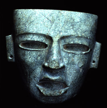 Maschera funeraria, V - VII secolo d.C. (Teotihuacán III - IV), Messico 