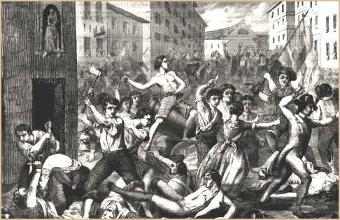 Il mortaio in Portoria 6 dicembre 1746